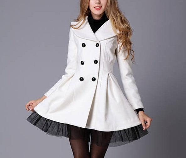 Wendy | Elegant  Wool Coat