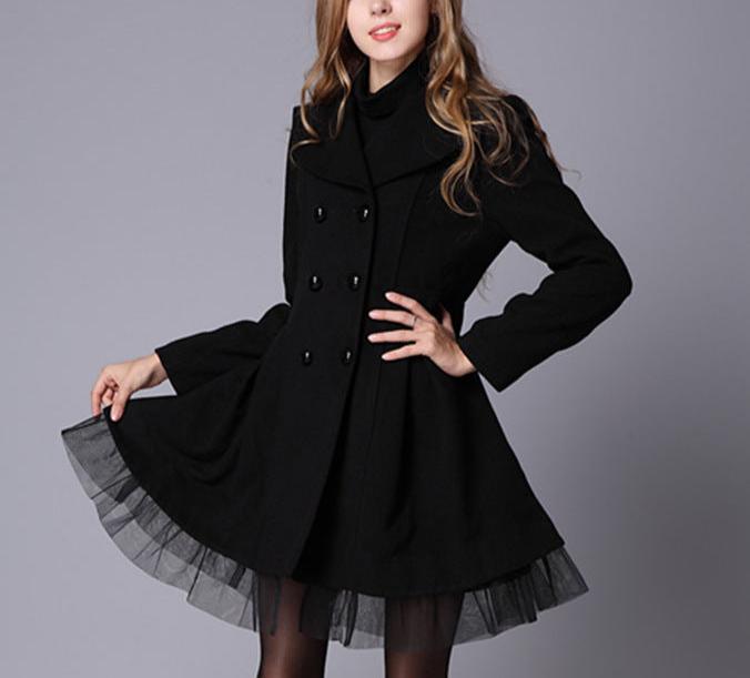 Wendy | Elegant  Wool Coat