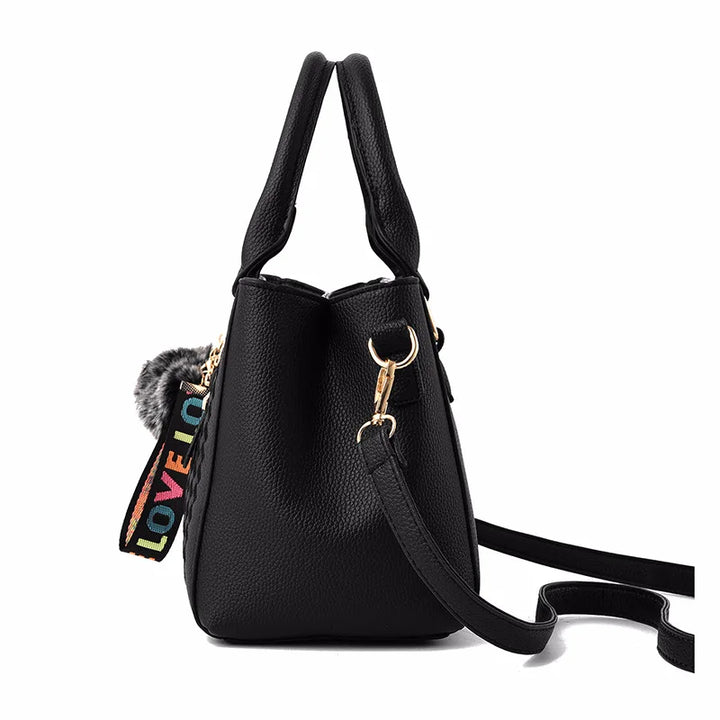 Embroidery Leather Handbag for Women