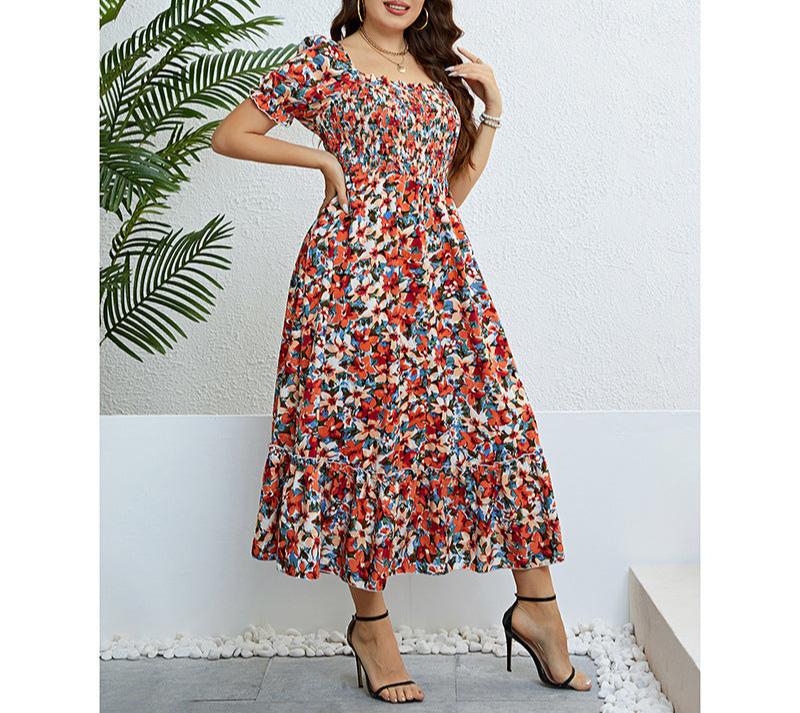 Floral Print Maxi Dress Summer/Autumn 2024