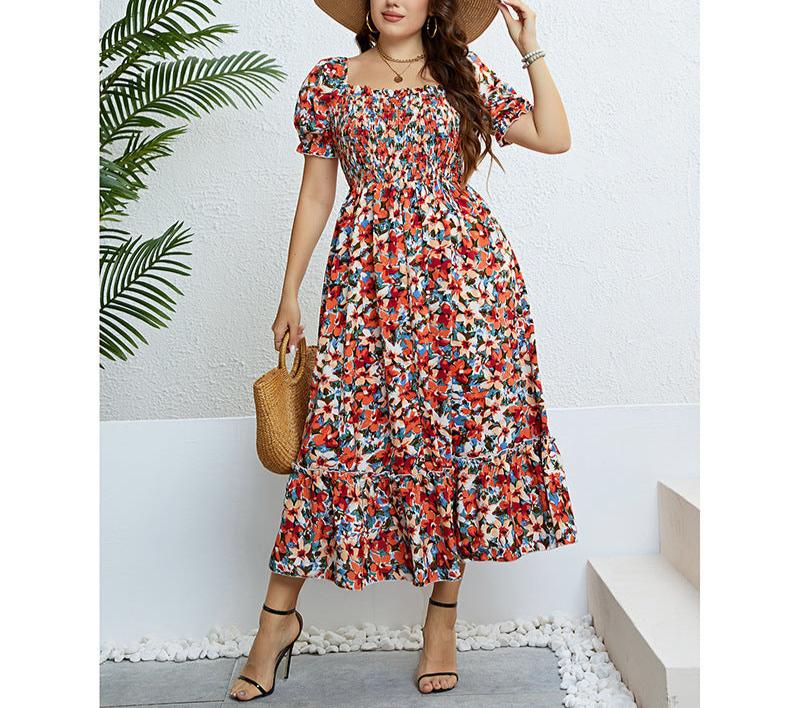 Floral Print Maxi Dress Summer/Autumn 2024