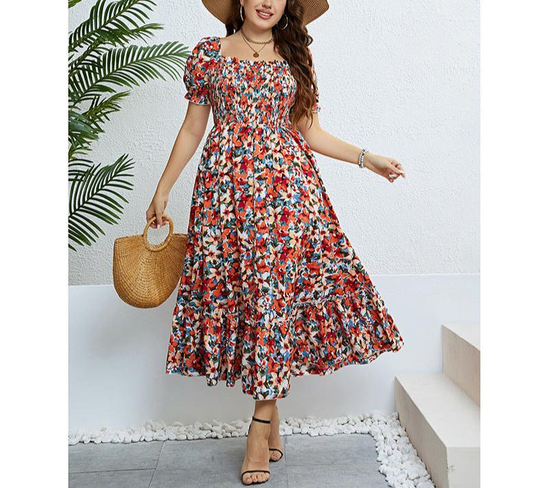 Floral Print Maxi Dress Summer/Autumn 2024