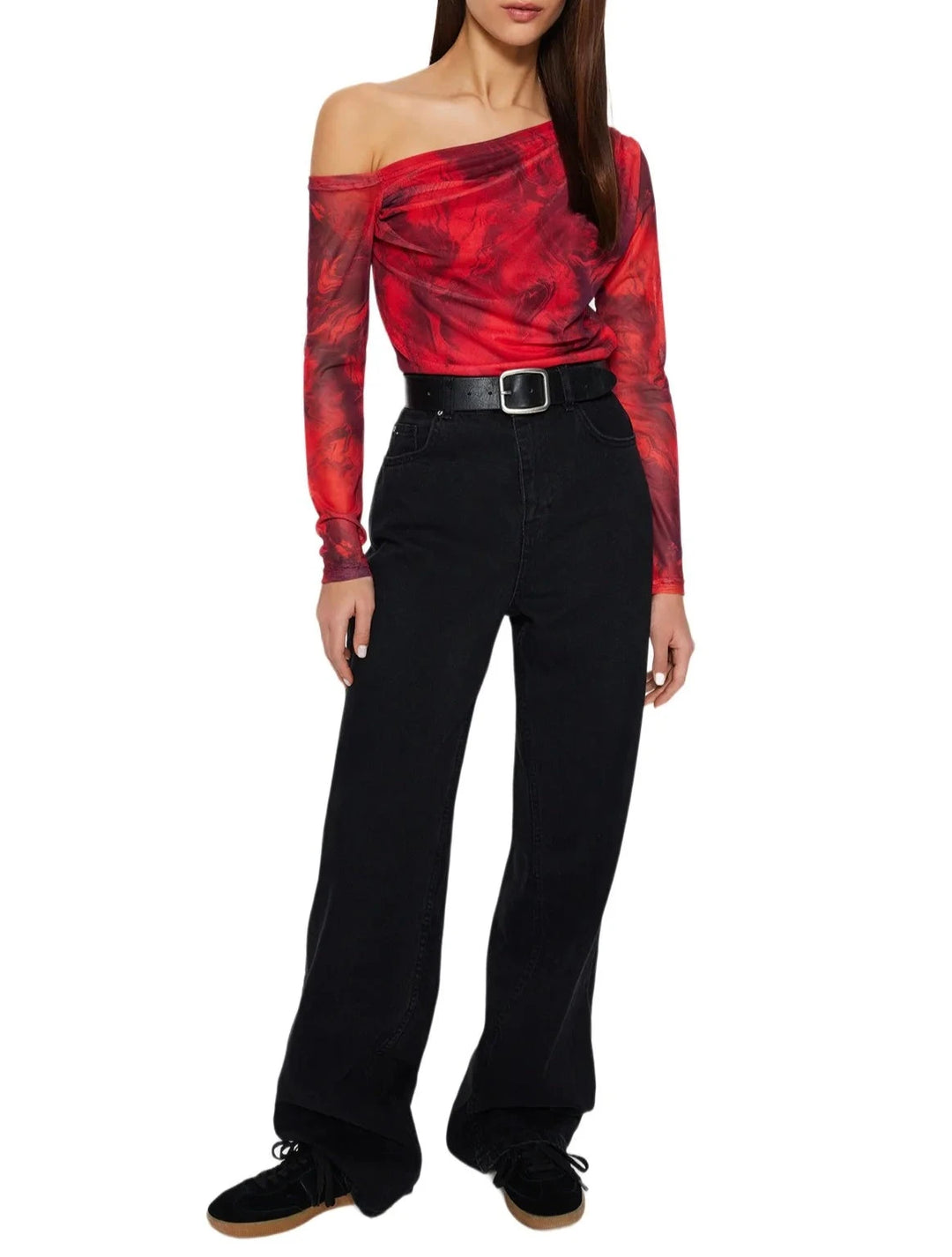 Women's Floral Long Slim fit Blouses