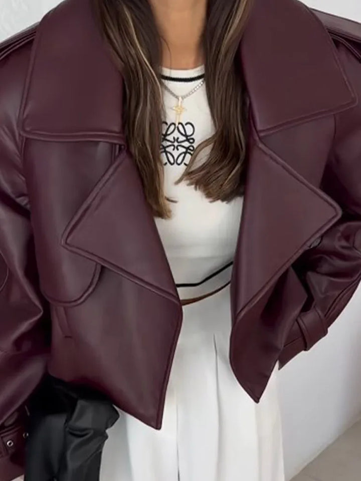 Vexra | Street Burgundy Jacket