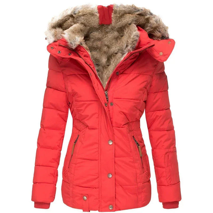 Celen - Warm fur-lined winter coat