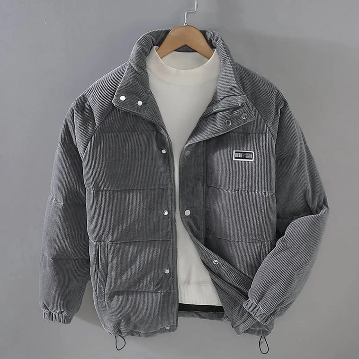 Figurd - Warm Jacket in Corduroy Style