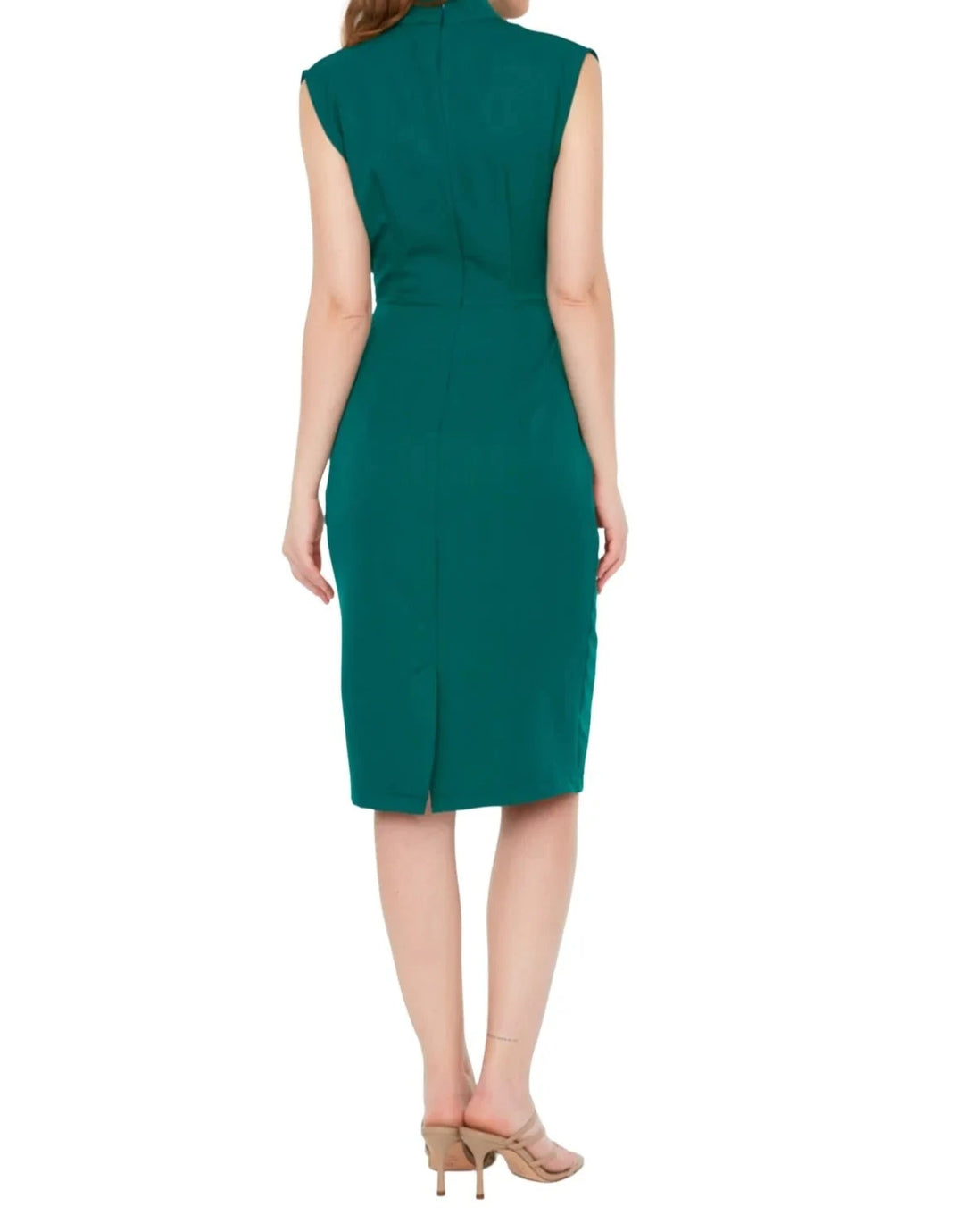 Woman/Girl Straight Midi Sleeveless Day and night slim Dress