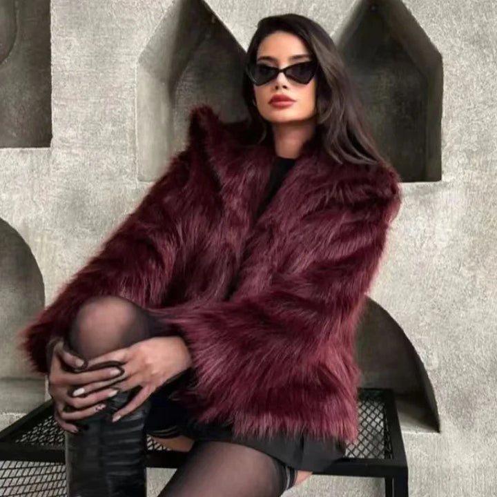 HXAO | Plush Fur Coat