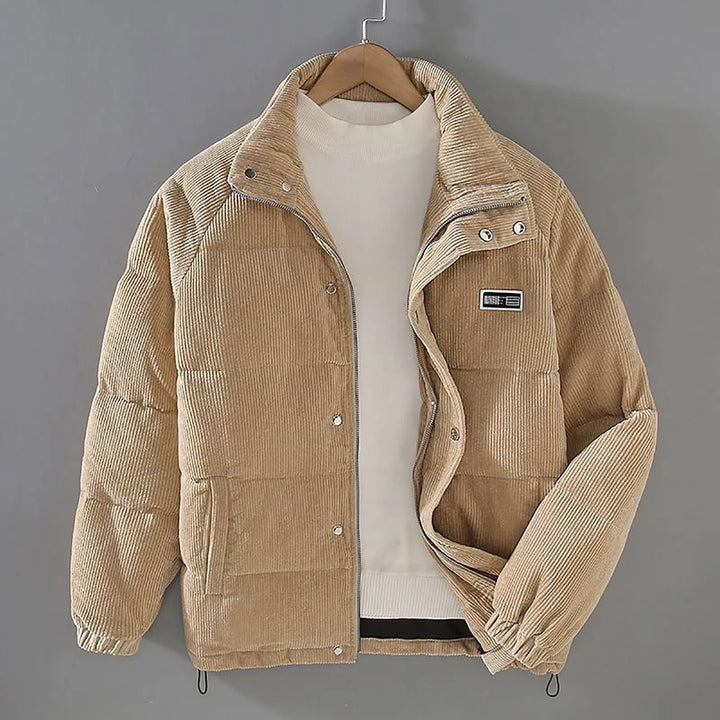 Figurd - Warm Jacket in Corduroy Style