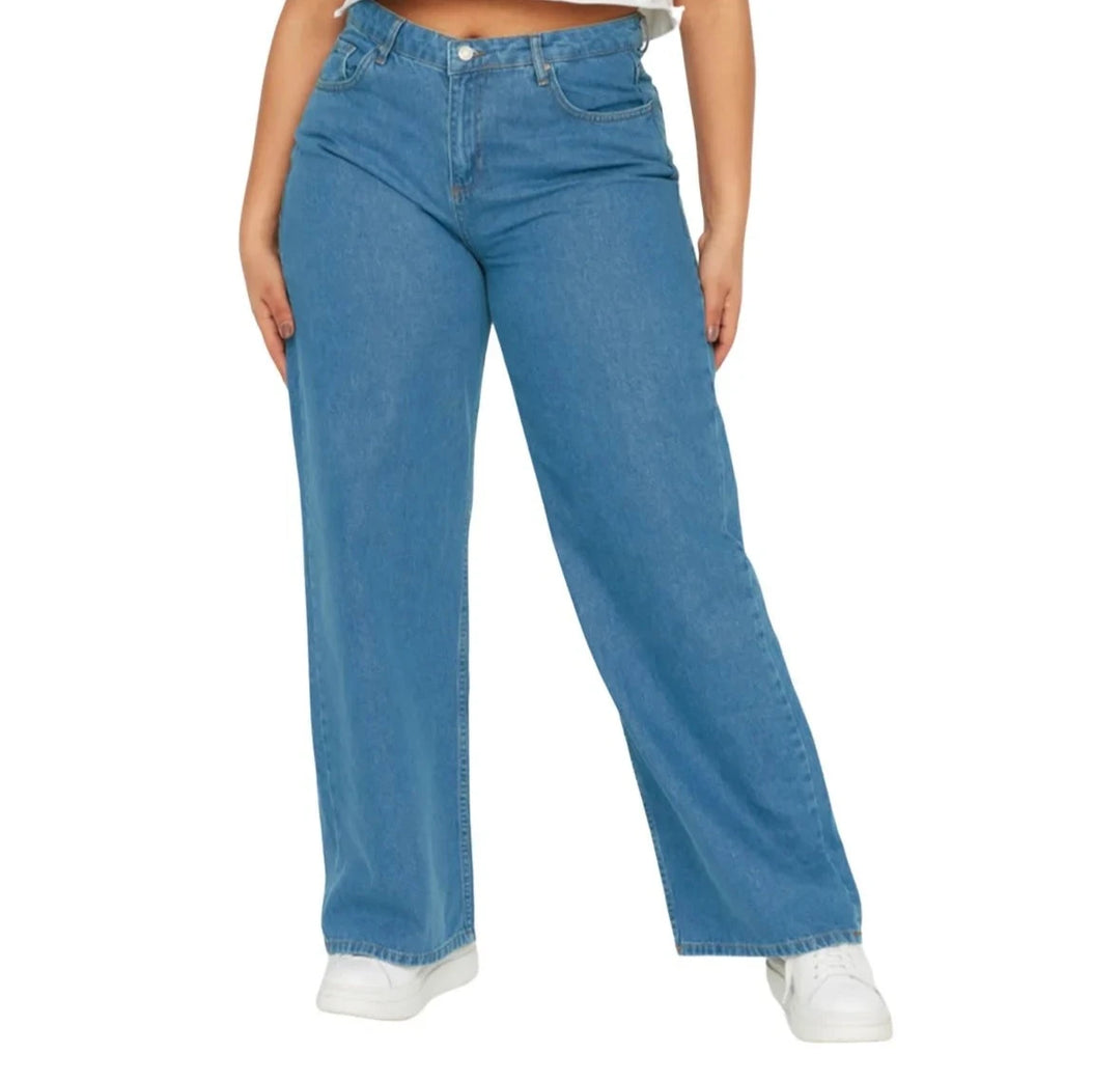 Women's Curve High Waist Denim Plus Size Jeans