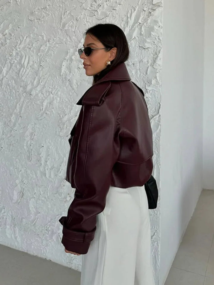 Vexra | Street Burgundy Jacket