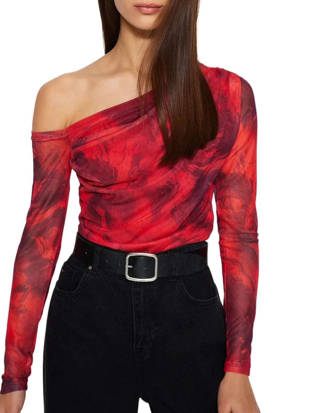 Women's Floral Long Slim fit Blouses