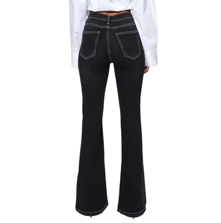 Women' Flare High Waist Denim Jeans