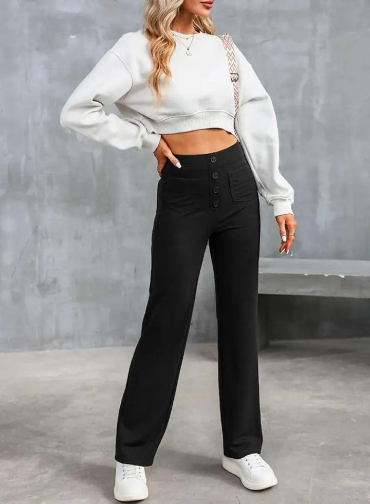 The Soft Comfortable High-Waisted Pants 2024