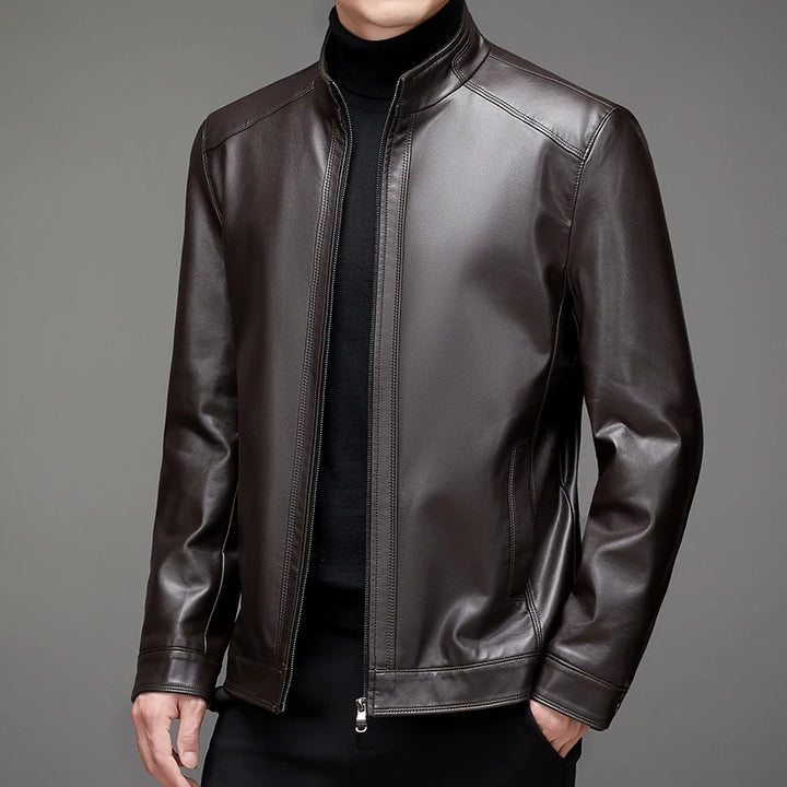 Ronna | Leather Coat