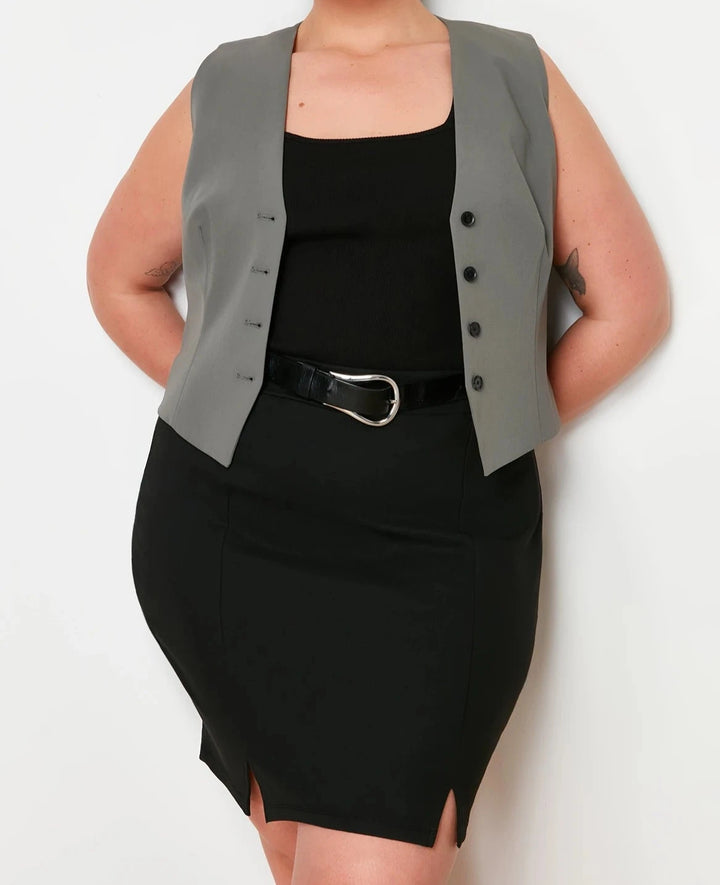 Women's Uniformed Mini Pencil Plus Size Skirts