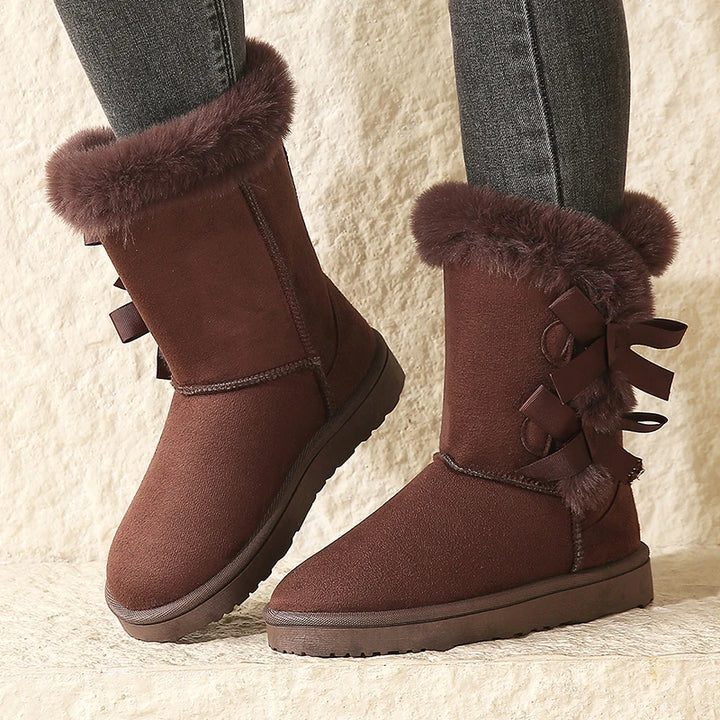 Tilo - Cute Butterfly Winter Boots