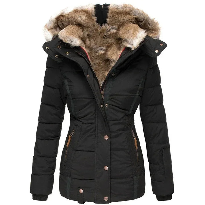 Celen - Warm fur-lined winter coat