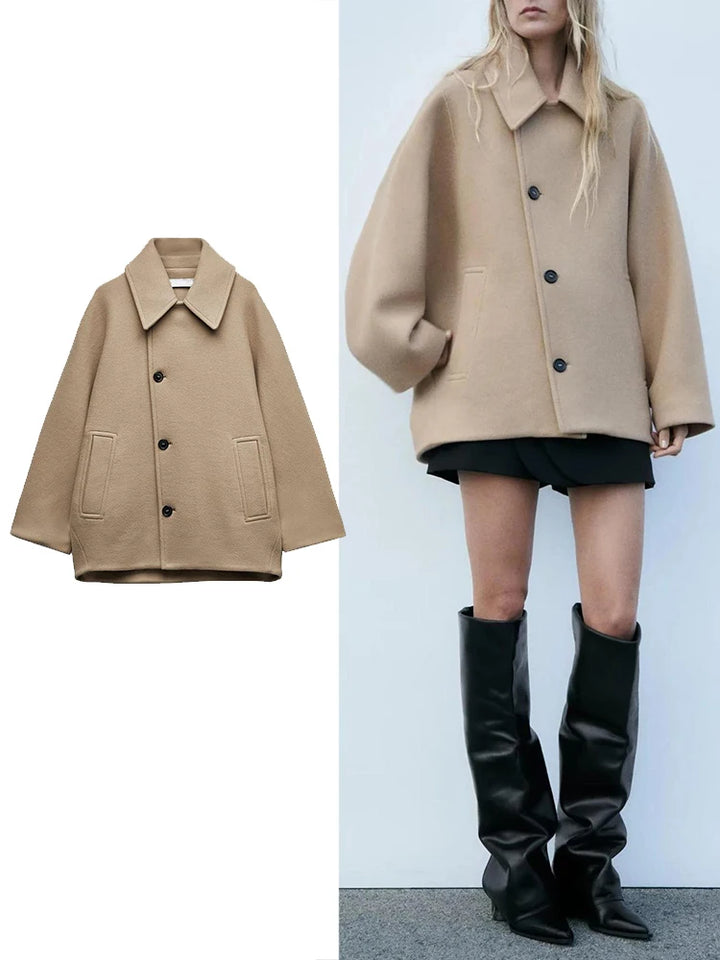 Kazzy | Oversized Wool Coat