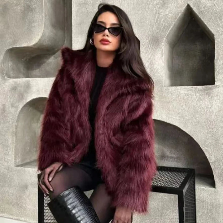 HXAO | Plush Fur Coat