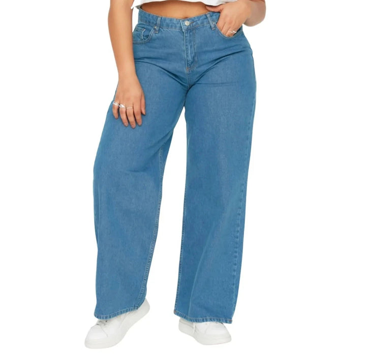 Women's Curve High Waist Denim Plus Size Jeans