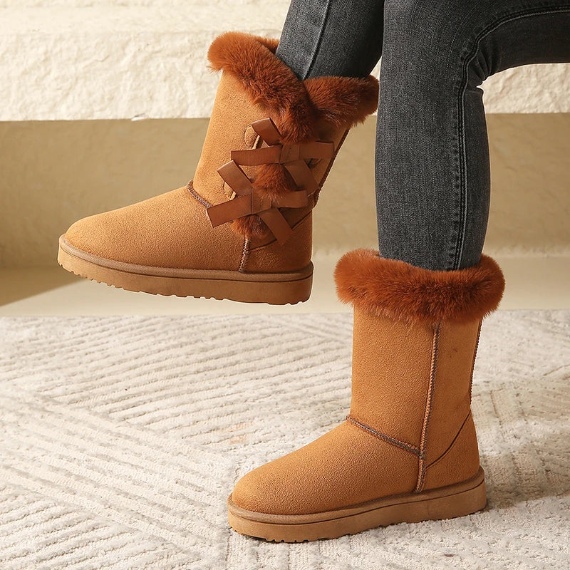 Tilo - Cute Butterfly Winter Boots