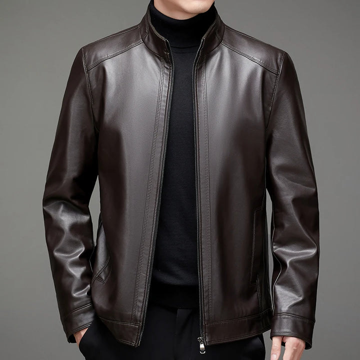 Ronna | Leather Coat