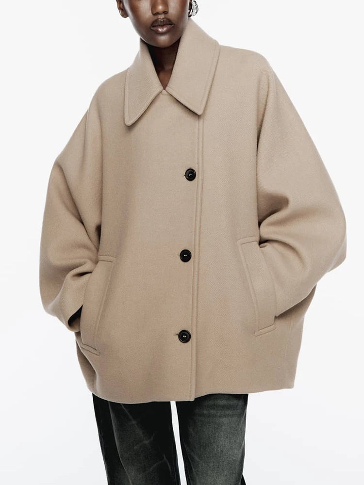 Kazzy | Oversized Wool Coat