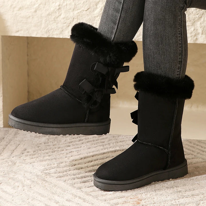 Tilo - Cute Butterfly Winter Boots