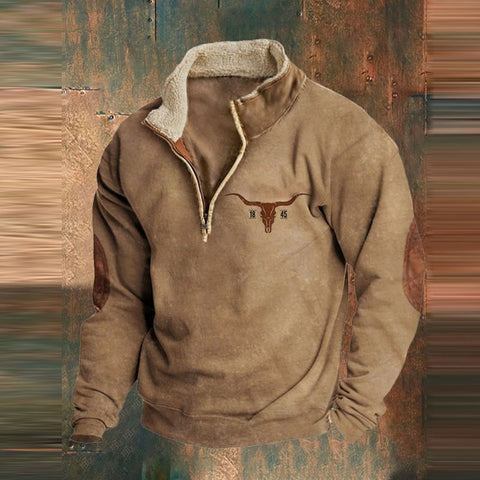 BULL™ | Comfortable  Viertel  Zip-Up Pullover