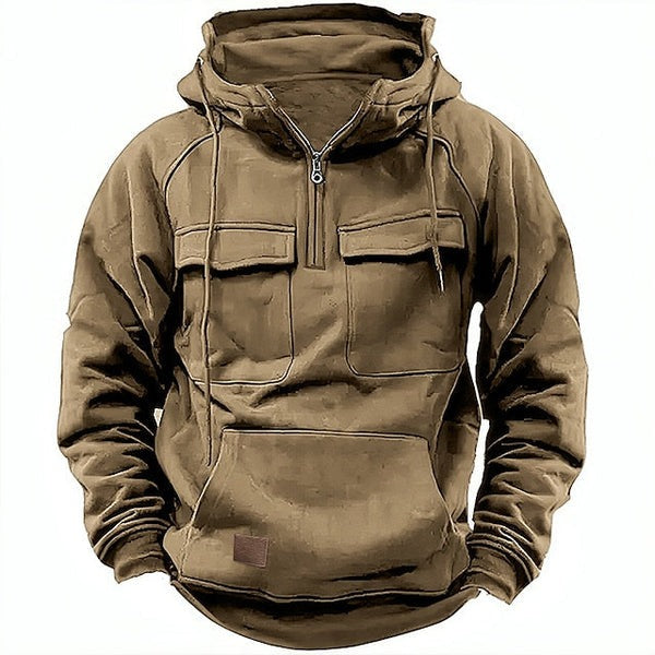 Zeno - Comfortable Winter Hoodie With Zip