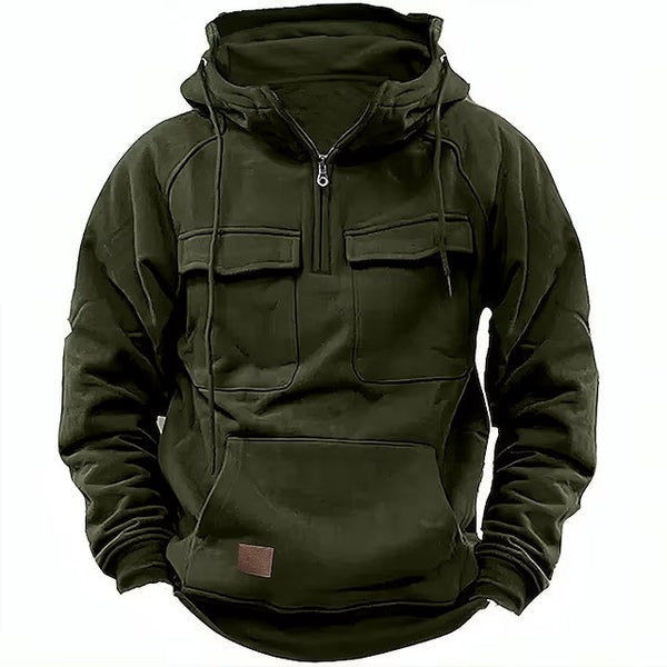 Zeno - Comfortable Winter Hoodie With Zip