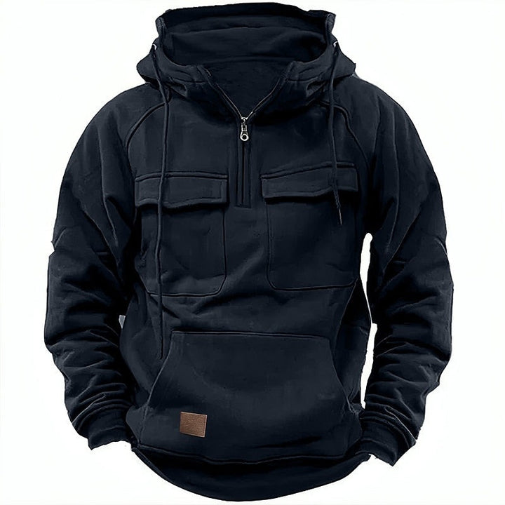 Zeno - Comfortable Winter Hoodie With Zip