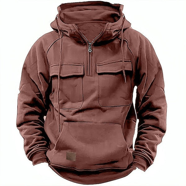 Zeno - Comfortable Winter Hoodie With Zip