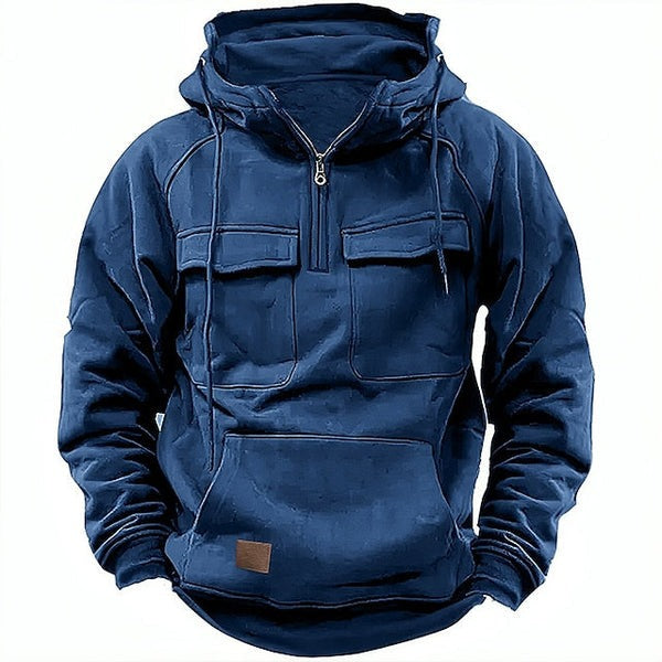 Zeno - Comfortable Winter Hoodie With Zip