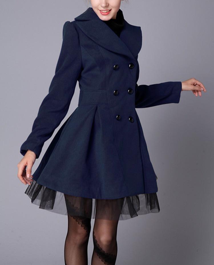 Wendy | Elegant  Wool Coat