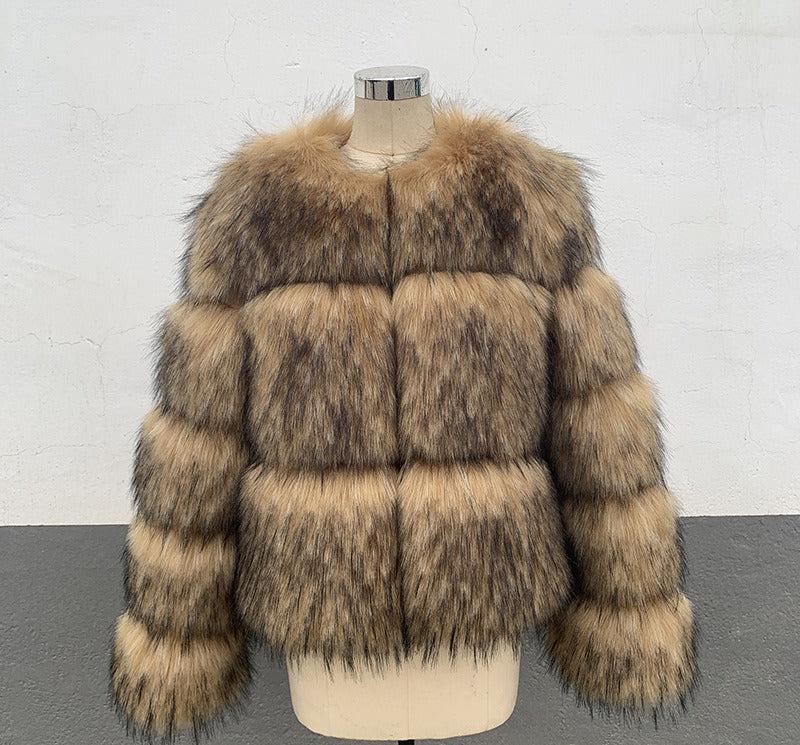 HOOFUR |  Faux Fur Coat