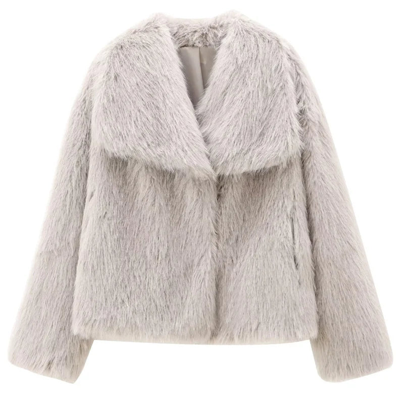 HXAO | Plush Fur Coat