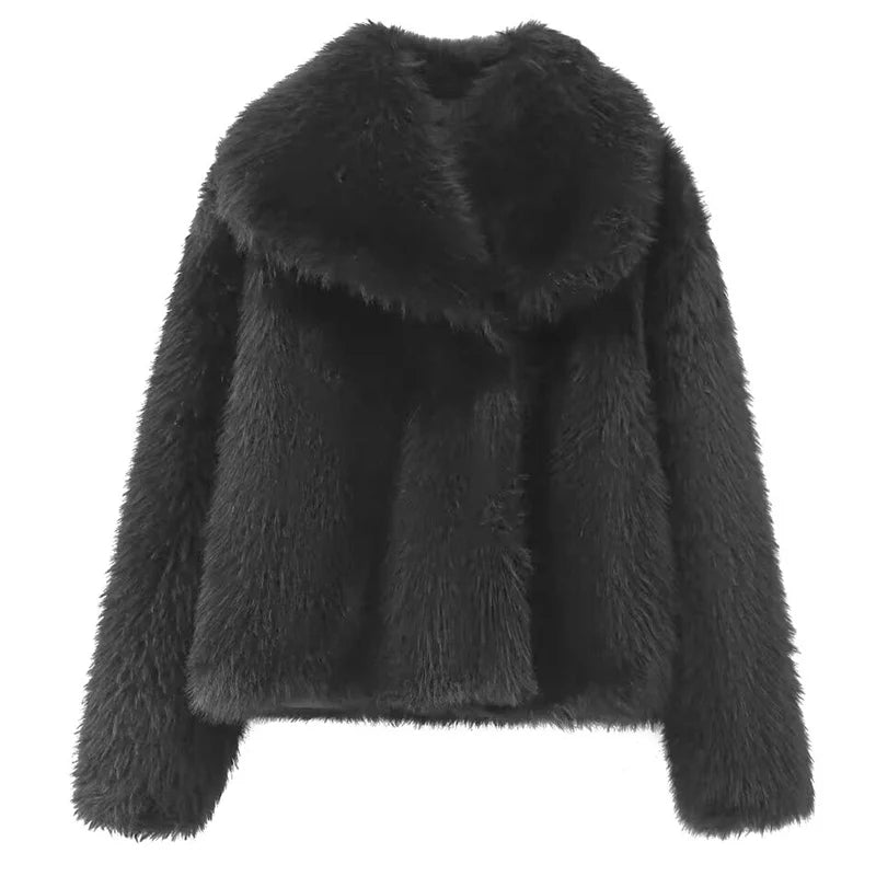 HXAO | Plush Fur Coat