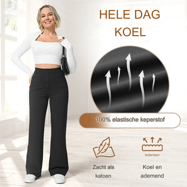 The Soft Comfortable High-Waisted Pants 2024